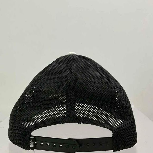 The North Face White Black Structured Trucker Hat Baseball Cap One Size - Picture 3 of 5